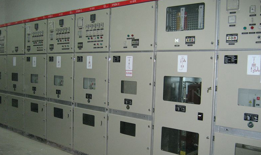 High voltage power distribution cabinet