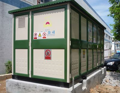 Combined box transformer