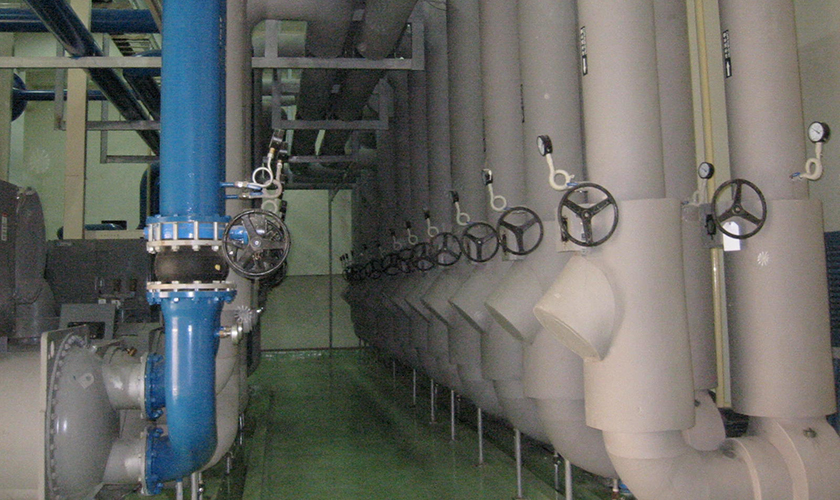 Air conditioning host machine room